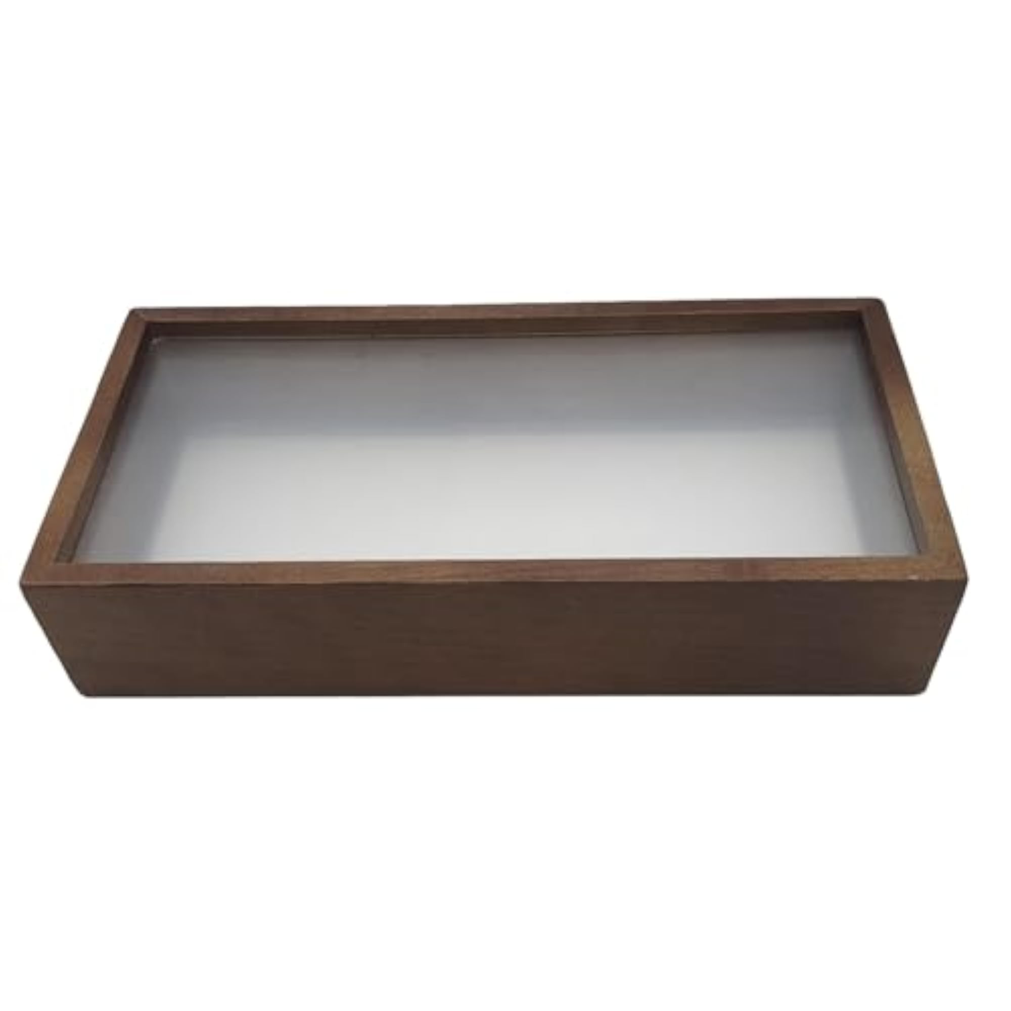 Wood Shadow Box Frame Dried Flower Display Case for Tickets Awards Artwork